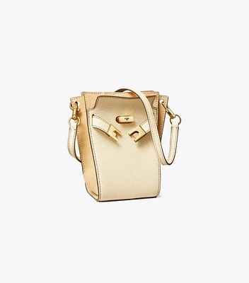 Petite Lee Radziwill Pebbled Double Bucket
