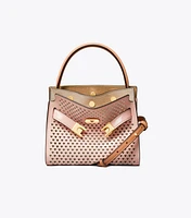 Petite Lee Radziwill Perforated Double Bag