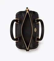 Petite T Monogram Barrel Bag