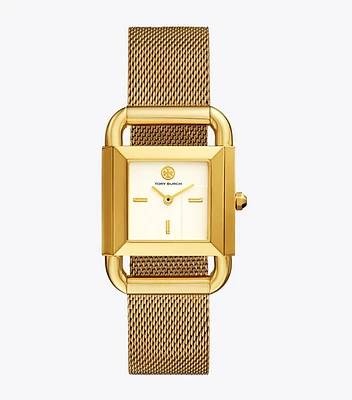 Phipps Watch, Gold-Tone, 29 X 41 MM