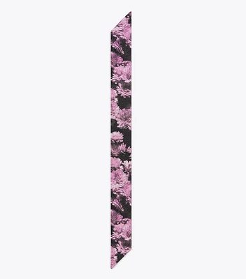 Pixel Flower Ribbon Tie