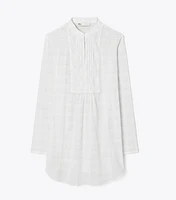 Plaid Cotton Beach Shirt