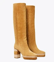 Platform Knee Boot