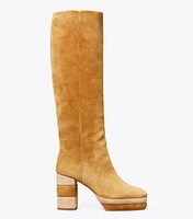 Platform Knee Boot