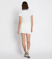 Pleated-Hem Tennis Skirt