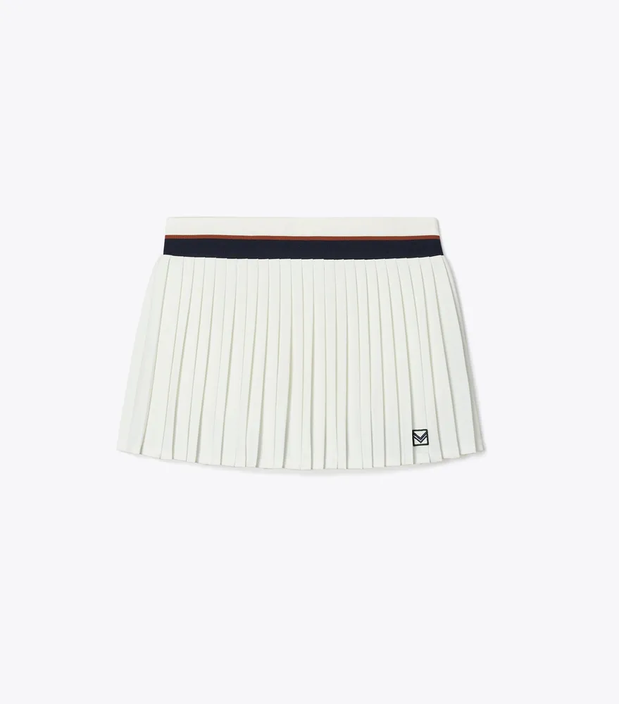 Pleated Mini Tennis Skirt