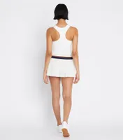 Pleated Mini Tennis Skirt