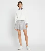 Pleated Stretch Tennis Skirt