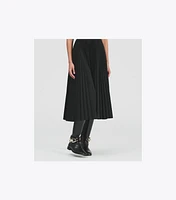 Poplin Pleated Shirtdress