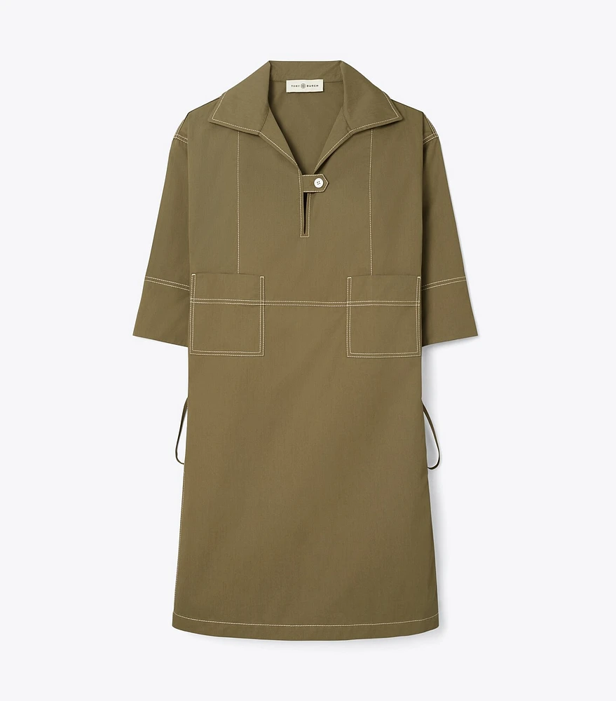 Poplin Shirtdress