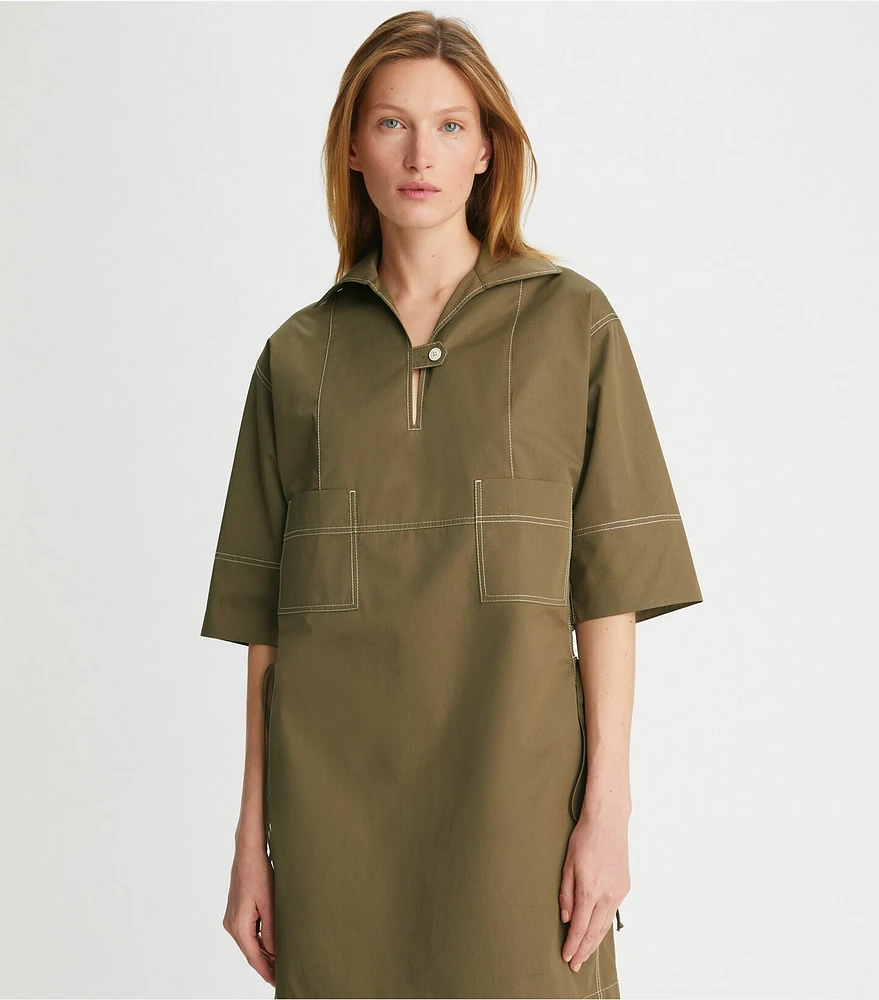 Poplin Shirtdress