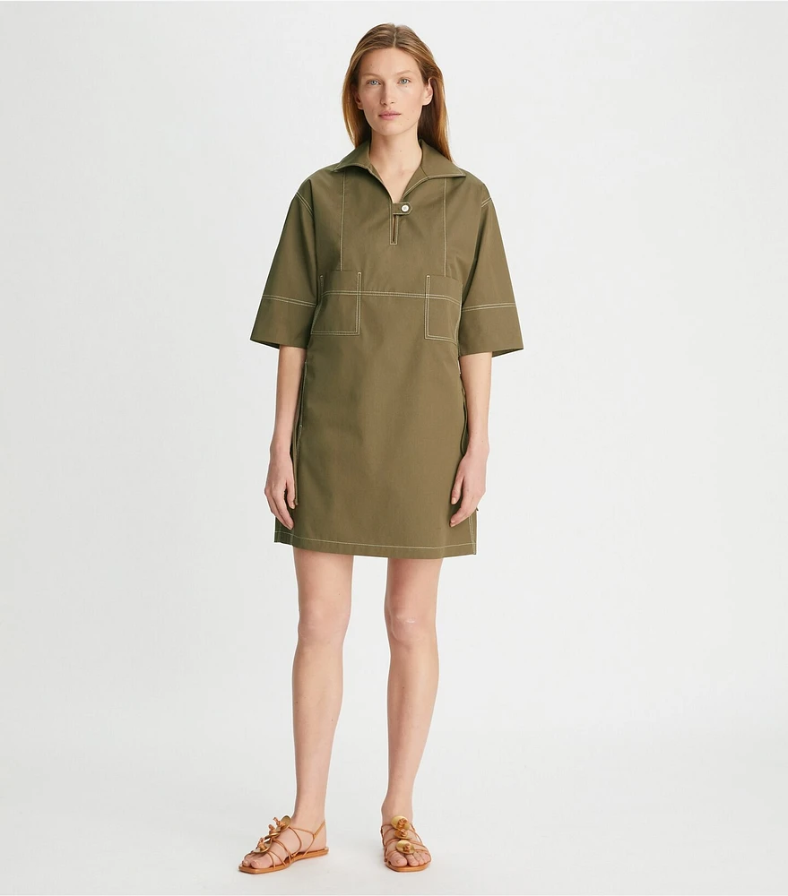 Poplin Shirtdress