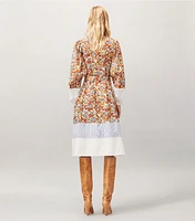 Printed Cotton Dress