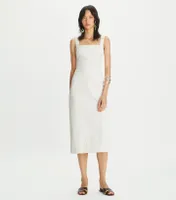 Printed Linen Dress