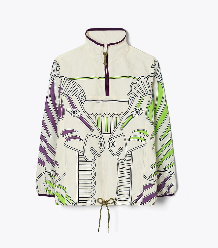 Printed Nylon Ripstop Jacket