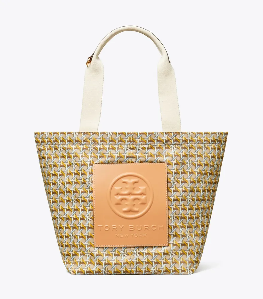 Printed Nylon Small Tote