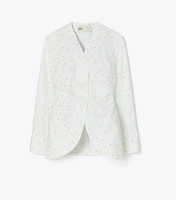 Printed Poplin Jacket