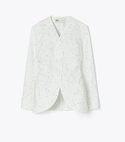 Printed Poplin Jacket