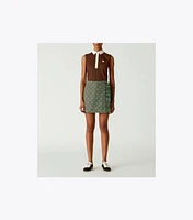 Printed Ruffle Golf Skort