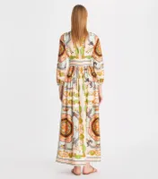 Printed Silk Dress