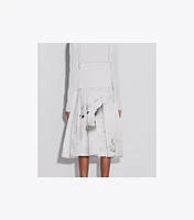 Printed Twill Skirt