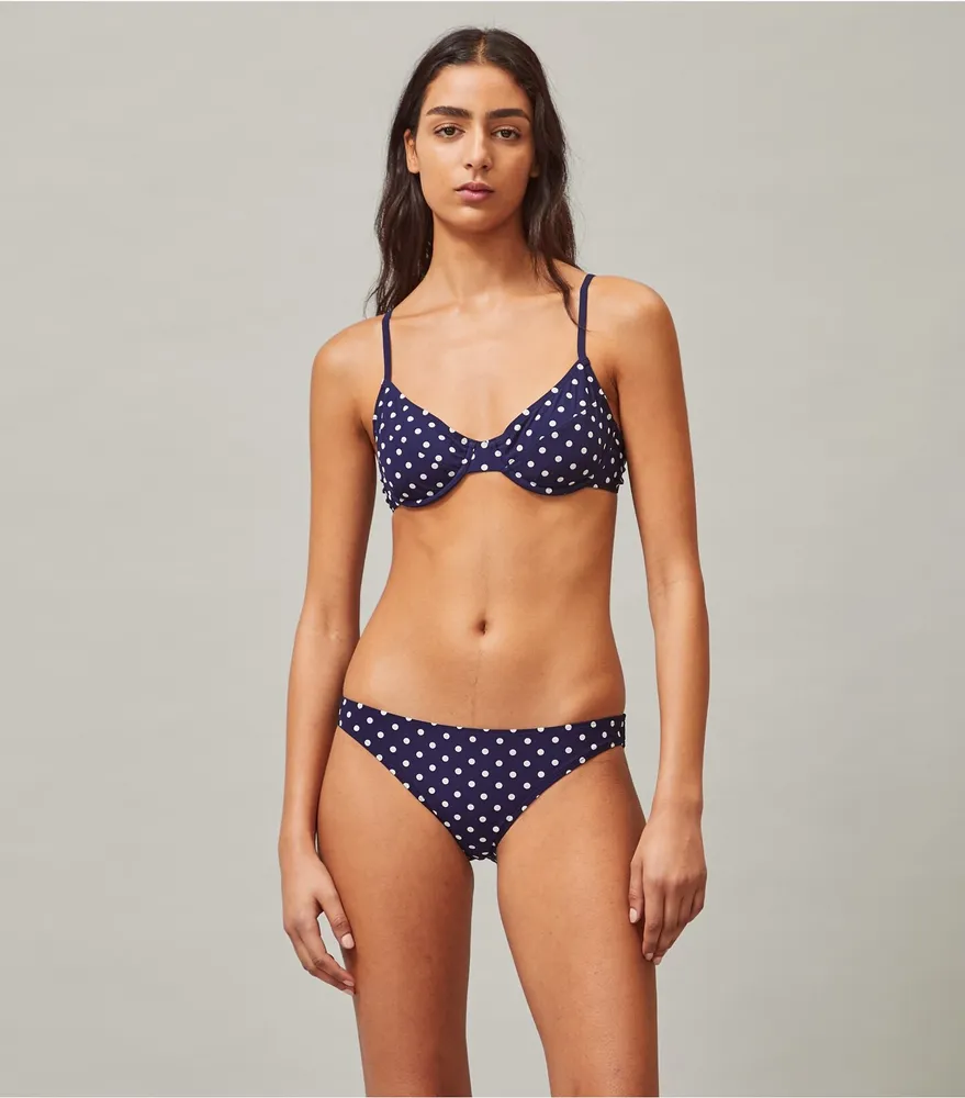 Printed Underwire Bikini Top