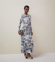 Printed Viscose Jersey Dress