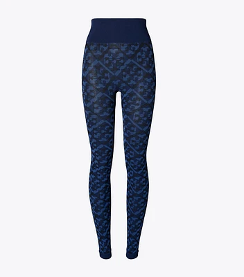 Prismatic T Monogram Jacquard Seamless Legging