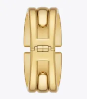 Puzzle Watch, Gold-Tone Stainless Steel, 15 x 19MM 
