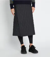 Quilted Blanket Wrap Skirt