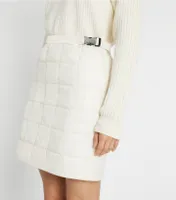 Quilted Mini Skirt