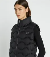 Quilted Nylon Down Vest