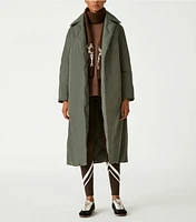 Quilted Reversible Oversized Down Coat