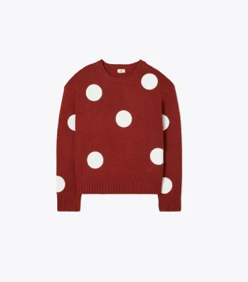 Relaxed Dot Sweater