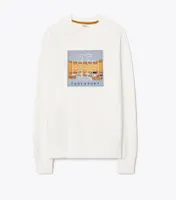 Relaxed Heavyweight French Terry Logo Patch Crew