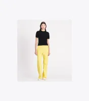 Relaxed Track Pant with Side Piping