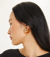 Resin Hoop Earring