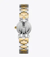 Reva Watch, Two-Tone Gold/Stainless Steel/Ivory, 28 MM