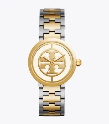 Reva Watch, Two-Tone Gold/Stainless Steel/Ivory, 36 MM