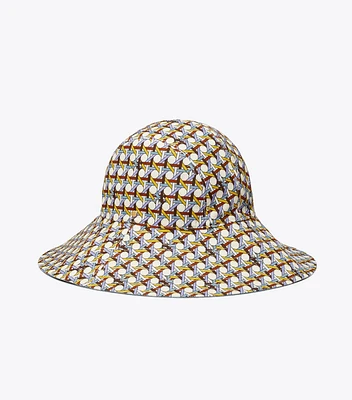 Reversible Basket-Weave Bucket Hat 