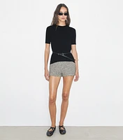 Ribbed Cotton Pullover