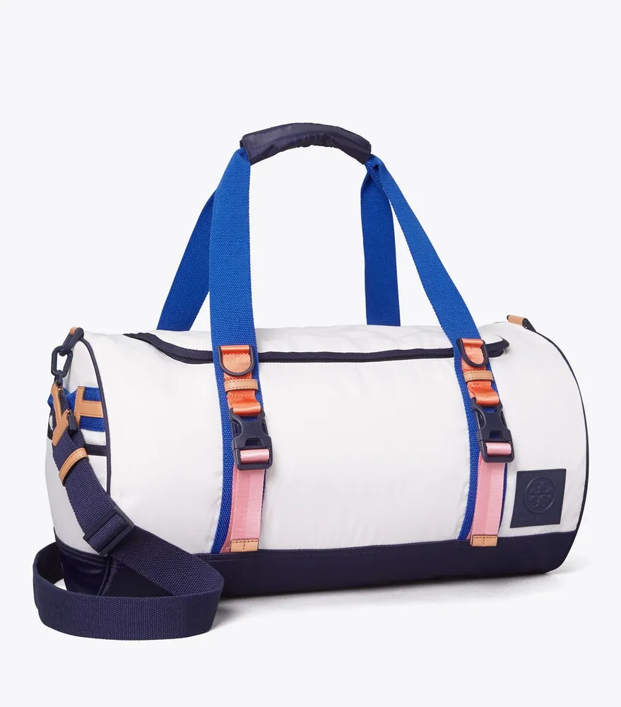 Tory Sport Ripstop Nylon Crossbody Bag in Blue