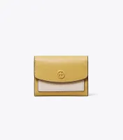 Robinson Color-Block Flap Mini Wallet