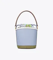 Tory Burch Robinson Color-Block Mini Bucket Bag