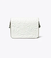 Robinson Floral Embossed Convertible Shoulder Bag