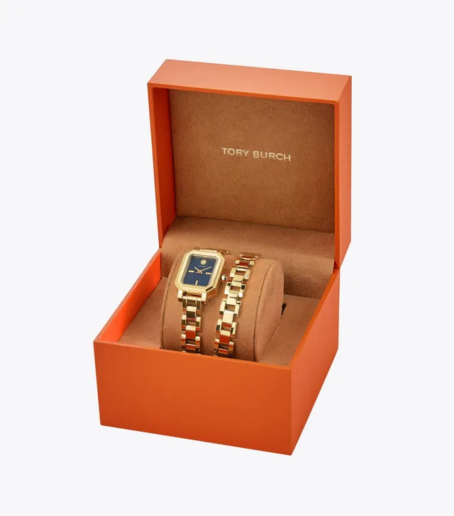 Tory Burch Robinson Goldtone Stainless Steel Bracelet Watch - Gold