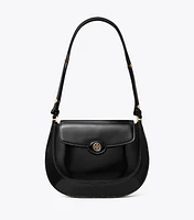 Robinson Spazzolato Small Flap Bag