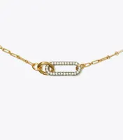 Roxanne Chain Carabiner Pendant Necklace