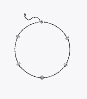 Roxanne Chain Delicate Enamel Necklace
