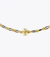 Roxanne Chain Striped Delicate Necklace
